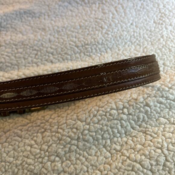 Banana Republic Men’s Full Grain Solid Leather Belt Brown Size 34 - Picture 6 of 14